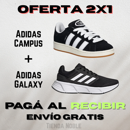Adidas Campus + Adidas Galaxy | Oferta 2X1 | Pagá al recibir
