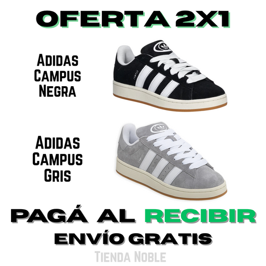 Adidas Campus | Dos Pares al Precio de Uno | Pagá al Recibir.